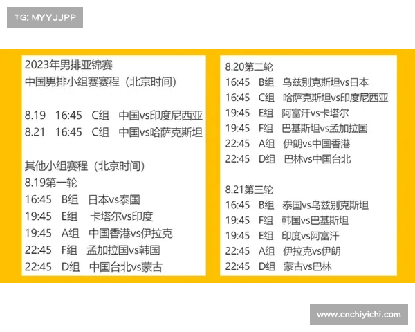 男排赛程表 男排赛程表